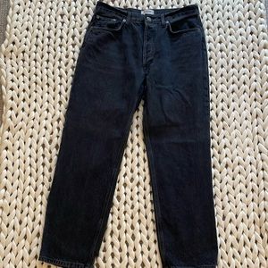 Agolde 90’s mid rise black size 29 relaxed fit